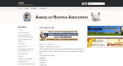 Desktop Screenshot of bantamclub.com